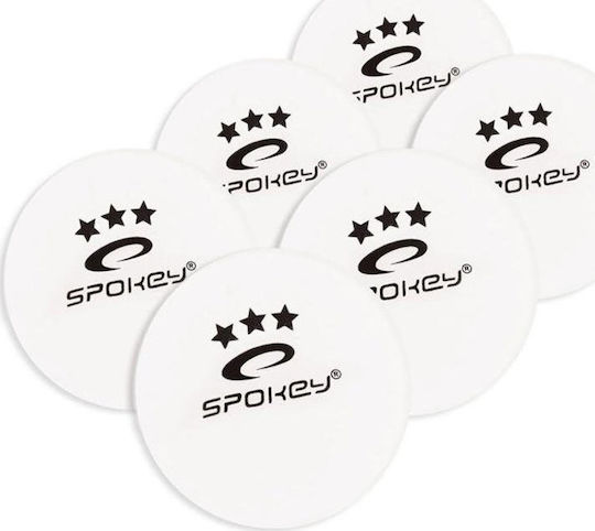 Spokey Special 81876 Μπαλάκια Ping Pong 3-Star 6τμχ