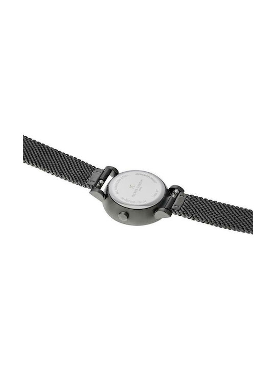 Pierre Cardin Canal St Martin Watch with Black Metal Bracelet