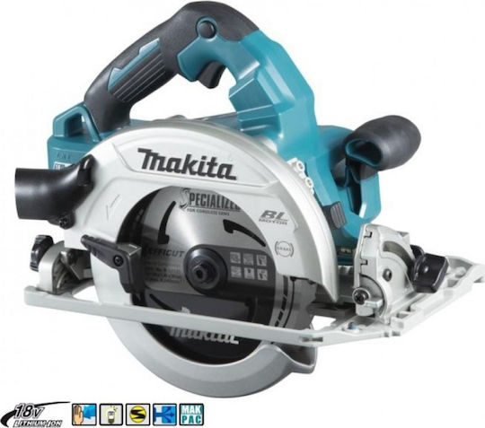 Makita DHS782PT2J Circular Saw Brushless 18V 2x5Ah with Dust Extraction System