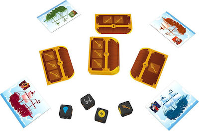 Epsilon Games Board Game Θησαυρομαχίες for 2-4 Players 5+ Years SX.20.290.0152 (EN)