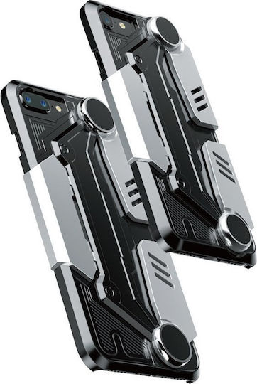 Baseus Gamer Gamepad Back Cover for iPhone 8/7 Wired for iOS Gray