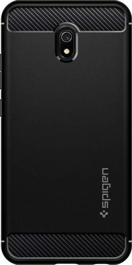 Spigen Rugged Armor Back Cover Silicone Black (Redmi 8A)