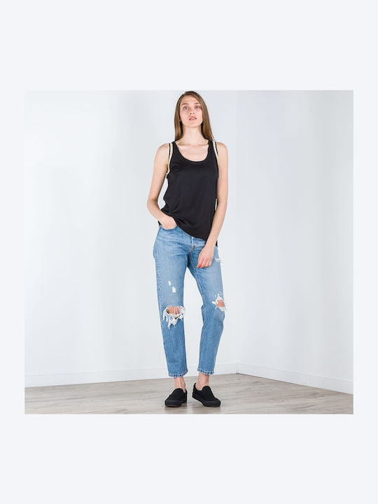 501 High Waist Women's Jean Trousers with Rips in Slim Fit Jive Stonewash