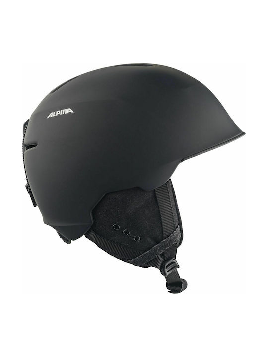 Alpina Albona Ski & Snowboard Helm Black Matt