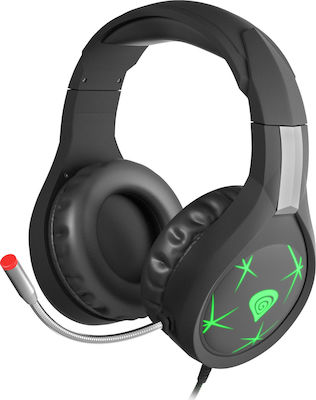 Natec Cobalt 300 Комплект Гейминг Клавиатура с RGB подсветка & Мишка (Английски US) Черен
