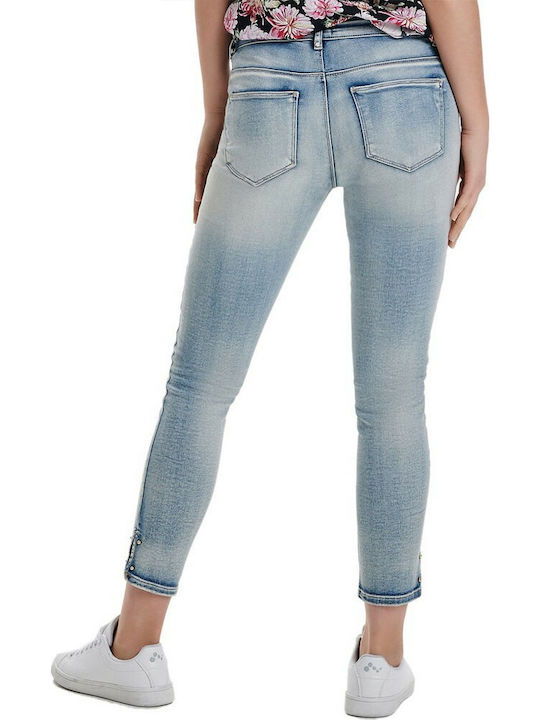 Only Women's Jean Trousers in Skinny Fit Light Blue Denim