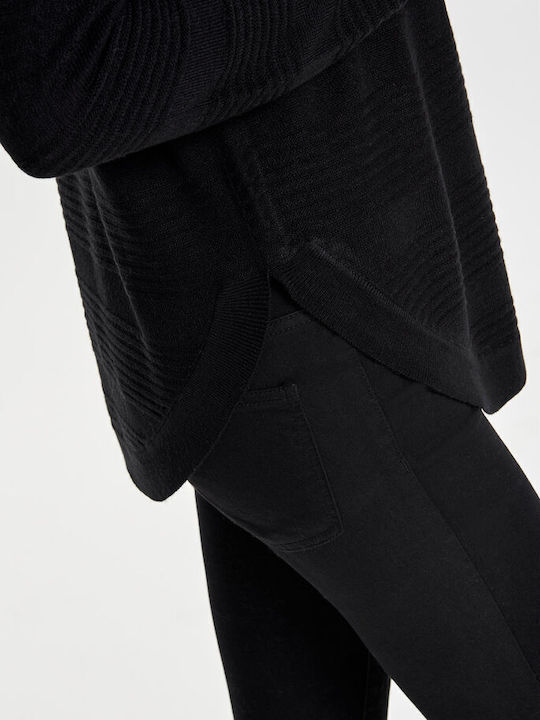 Caviar Women's Long Sleeve Sweater Black