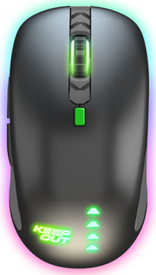 Keep Out X9CH RGB Gaming Ποντίκι 8200 DPI Μαύρο