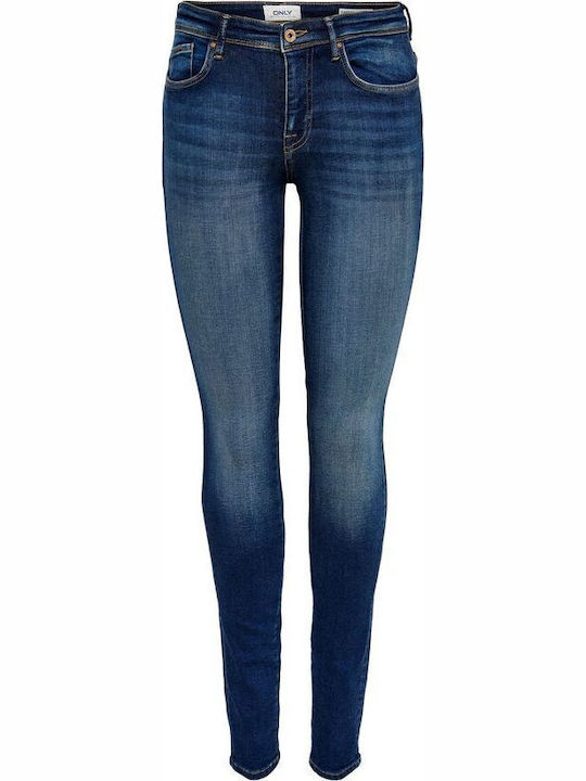 Carmen Women's Jean Trousers in Skinny Fit Dark Blue Denim