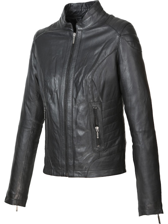 Leather jacket LIMA Black