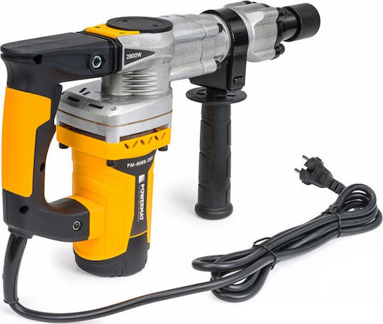 Powermat Percuție Demolator Electrică 2800W cu Suport HEX PM-MWB-2800