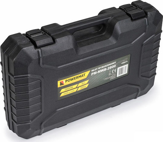 Powermat Percuție Demolator Electrică 2800W cu Suport HEX PM-MWB-2800