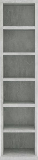 vidaXL Floor Standing Case 108 CD Γκρι του Σκυροδέματος 21x20x88cm