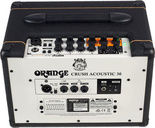 Orange Crush Acoustic 30 Комбо усилвател За Акустични Инструменти 1 x 10" 30W Черен