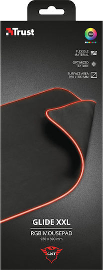 Trust GXT-764 Glide-Flex RGB Gaming Mouse Pad XXL 930mm with RGB Lighting Black 23395