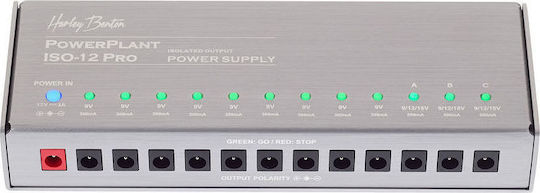Harley Benton PowerPlant ISO-12 Pro Τροφοδοτικό Πεταλιών Ηλεκτρικής Κιθάρας