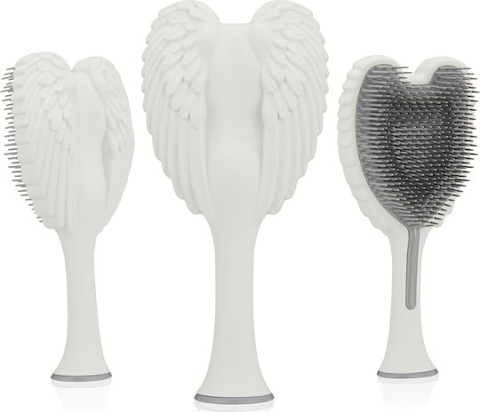 Tangle Angel 2.0 Brush Hair for Detangling Matt Satin White