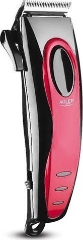 Adler Set Profesional Mașină de Tuns Electricitate Roșu AD 2825