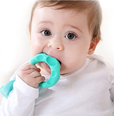 Baby to Love Geometry Animal Teething Ring made of Silicone for 3 m+ 3pcs