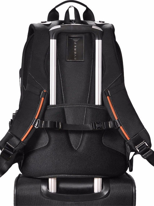 Everki Concept 2 Αδιάβροχη Τσάντα Πλάτης για Laptop 17.3" σε Μαύρο χρώμα