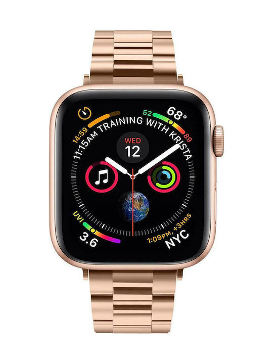 Spigen Modern Fit Armband Rostfreier Stahl Rose Gold (Apple Watch 38/40/41)