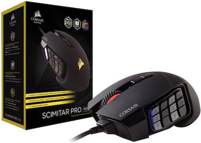 Corsair Scimitar PRO RGB Optical MOBA/MMO Black