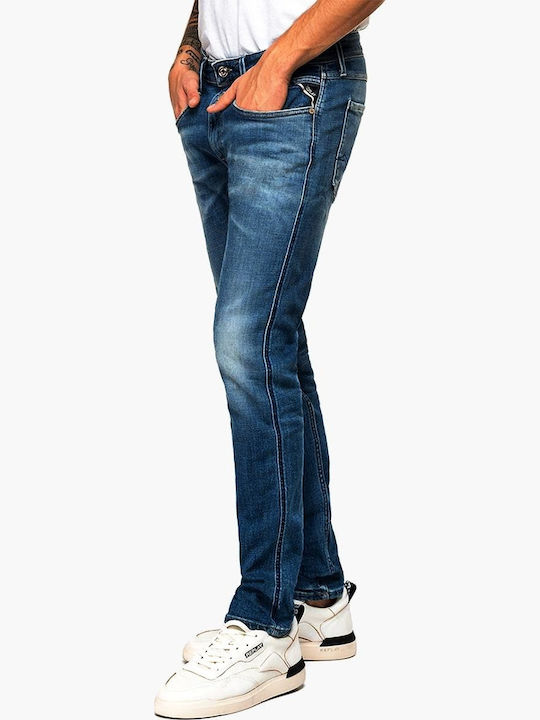 Replay Anbass Men's Jeans Pants in Slim Fit Blue