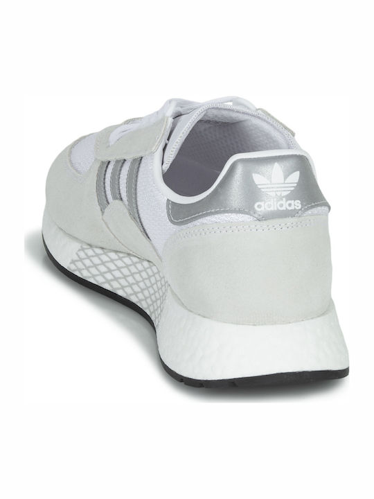 Marathon Tech Sneakers Cloud White / Silver Metallic / Core Black
