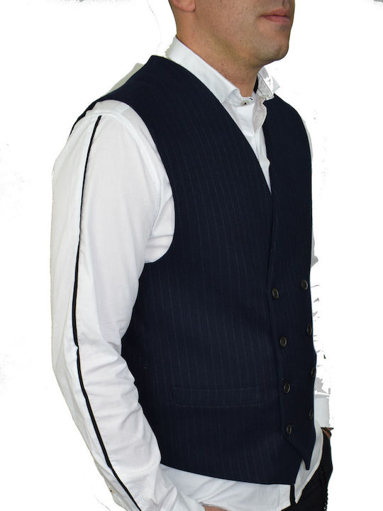 De Facto Vest 7A-3045 Blue Type