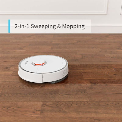 Roborock S5 Σκούπα Ρομπότ με Διάρκεια Μπαταρίας έως 150min