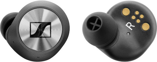 Sennheiser Momentum True Wireless In-ear Bluetooth Handsfree Ακουστικά με Θήκη Φόρτισης Γκρι
