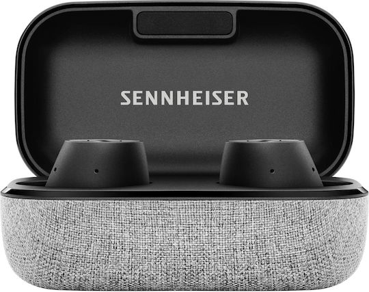 Sennheiser Momentum True Wireless In-ear Bluetooth Handsfree Ακουστικά με Θήκη Φόρτισης Γκρι