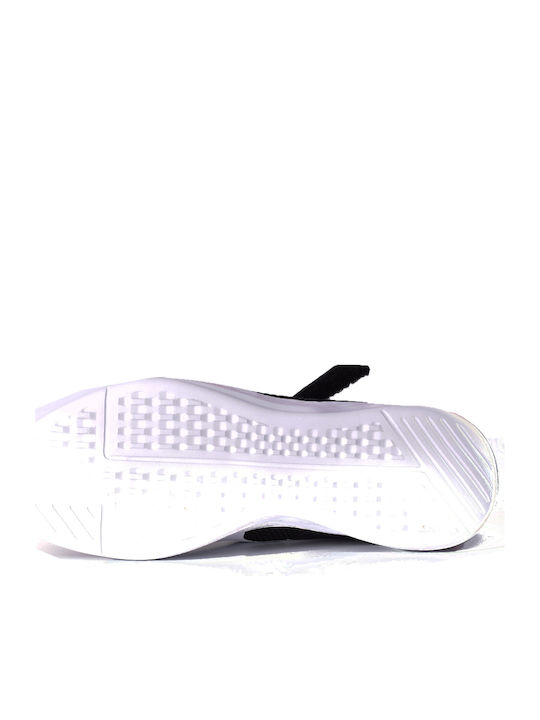 Flyer Runner V PS Kids Sports Shoes Running with Hoop & Loop Closure Black
