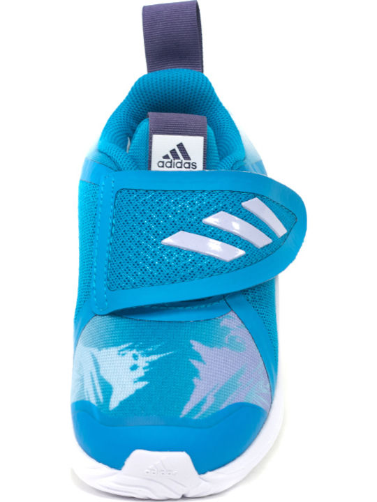 Fortarun Fortarun X Frozen Kids Sports Shoes Running with Hoop & Loop Closure Bold Aqua / Purple Tint / Cloud White