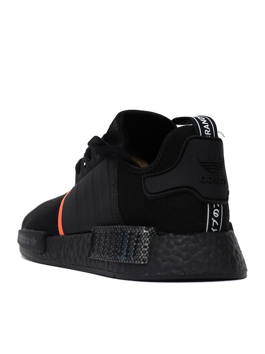 NMD_R1 Sneakers Core Black / Solar Red