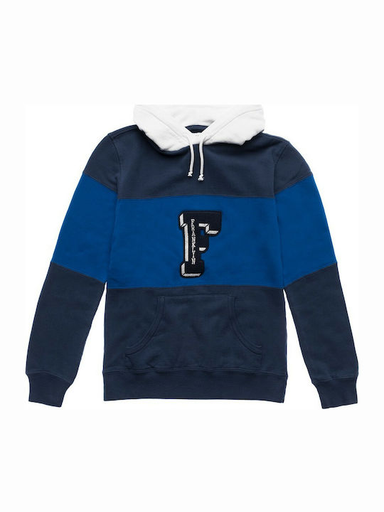 Sweatshirt mit Kapuze Marineblau