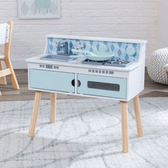Kidkraft Play & Put Away Wooden Kitchen από Ξύλο για 3+ Ετών 55 εκ.
