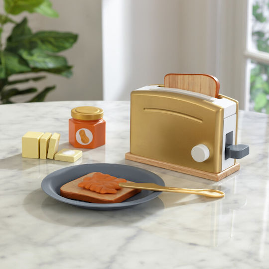 Kidkraft Детски домакински уред Modern Metallics Toaster Set