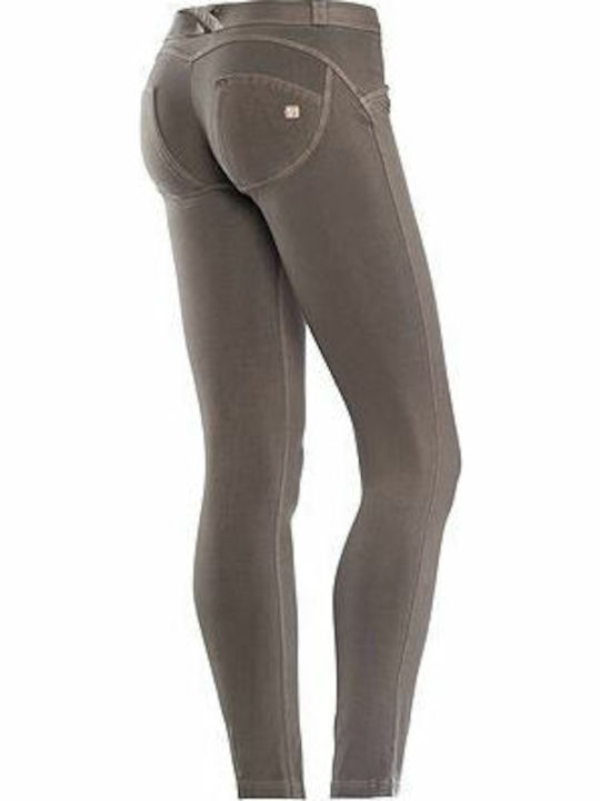 Freddy Wr.Up Skinny Fit Καθημερινό Κολάν Χακί
