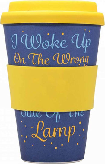 Half Moon Bay Disney Aladdin Bamboo Travel Mug - Genie Ποτήρι Θερμός 475ml Μπλε