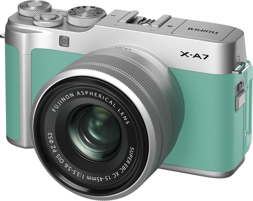  Fujifilm X A7  Kit 15 45mm f 3 5 5 6 Mint Green Skroutz gr