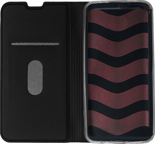 Powertech Book Δερματίνης Μαύρο (Redmi 8)
