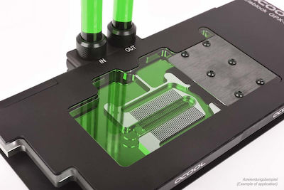 Alphacool Eiswasser Crystal Green UV-Active Ready Mix Kühlflüssigkeit Grün 18545