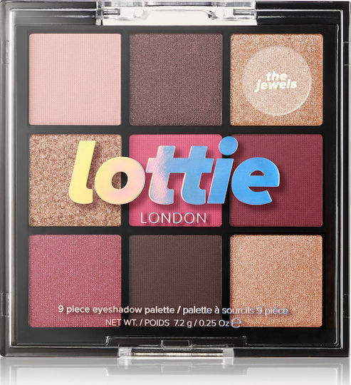 Lottie London Lottie Palette Eye Shadow Palette Matte in Solid Form