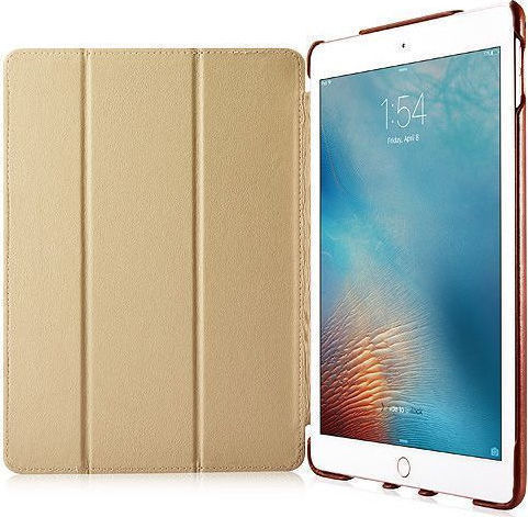 iCarer Vintage Klappdeckel Leder Braun (iPad Pro 2018 11")