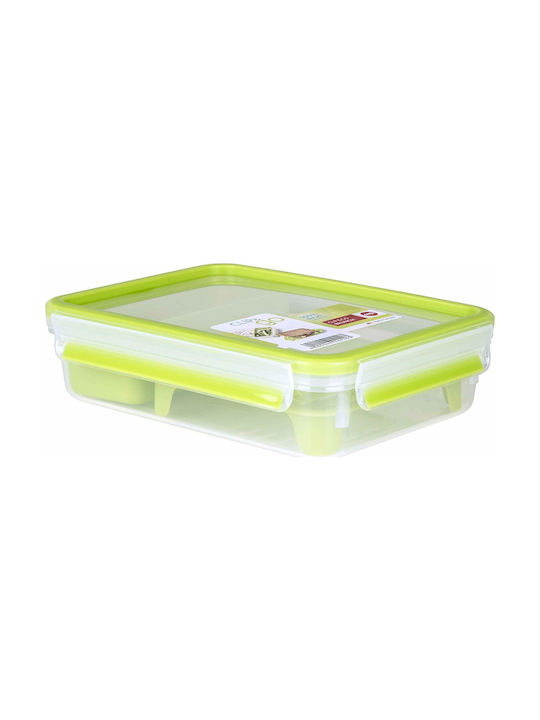 Emsa Clip & Go Δοχείο Φαγητού Πλαστικό Green 1.2lt