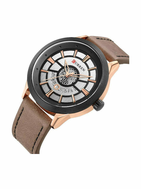 Curren 8330 Uhr Batterie mit Lederarmband Curren 8330 Uhr Batterie mit Lederarmband