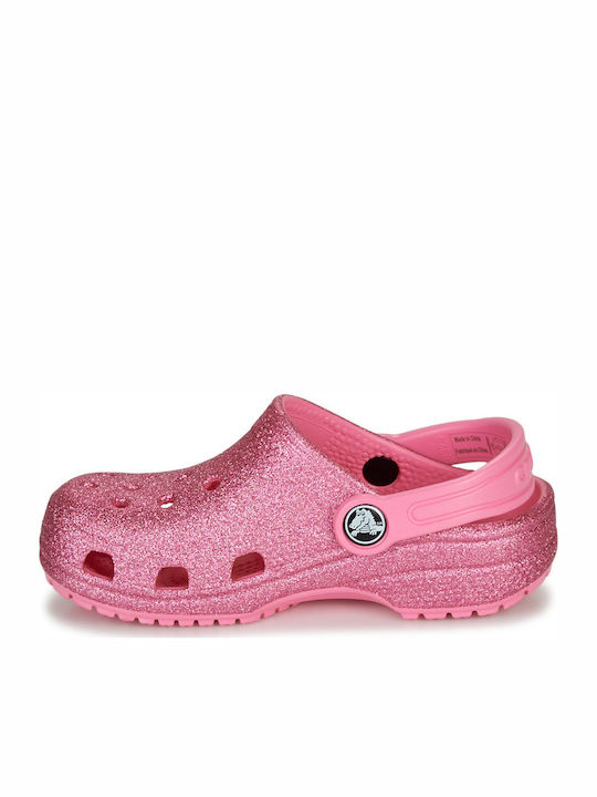 Classic Glitter Kinder Anatomische Badeschuhe Rosa