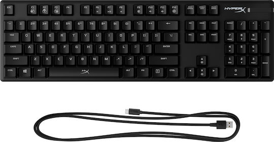 HyperX Alloy Origins Gaming Mechanische Tastatur mit HyperX Rot Schaltern und RGB-Beleuchtung (Englisch US)