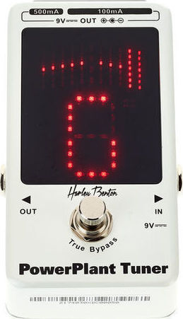 Harley Benton PowerPlant Pedale Tuner E-Gitarre